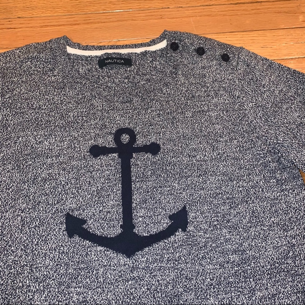 Nautica Anchor Sweater - Picture 3 of 7